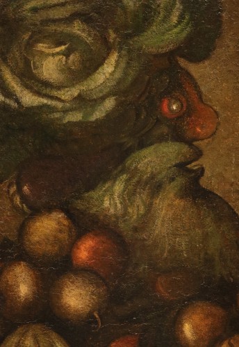 Antiquités - Anthropomorphic Allegory Of Winter, Italian school of the 17th century