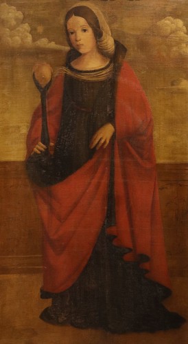 Sainte Agathe, Italie fin du 16e siècle