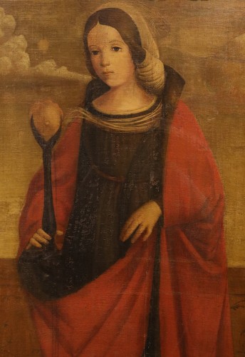 Tableaux et dessins Tableaux XVIe siècle - Sainte Agathe, Italie fin du 16e siècle