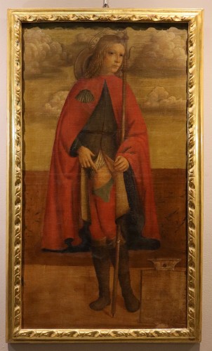 Saint Roch, Francesco di Girolamo da Santacroce (1516-1584) - Tableaux et dessins Style 