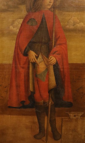 Tableaux et dessins Tableaux XVIe siècle - Saint Roch, Francesco di Girolamo da Santacroce (1516-1584)
