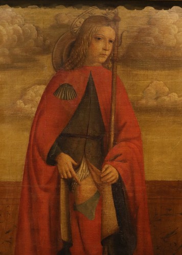 XVIe siècle et avant - Saint Roch, Francesco di Girolamo da Santacroce (1516-1584)