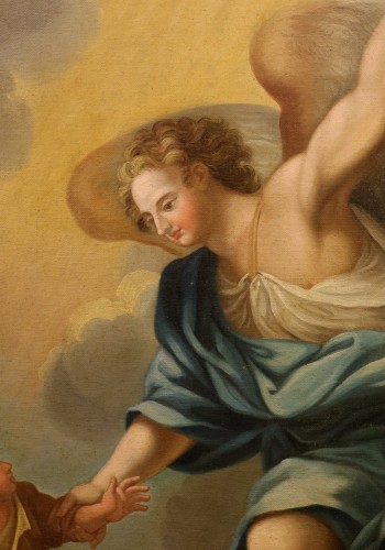 Louis XIV - L'Ange gardien (L'archange Raphaël indiquant le chemin à Tobie)  