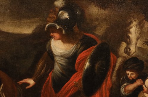 Paintings & Drawings  - Erminia Among The Shepherds, Workshop of Stefano Magnasco (1635–1673)