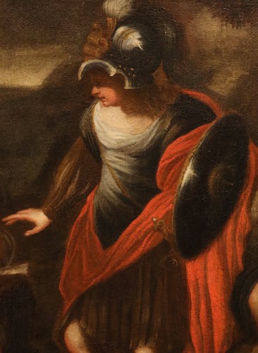 17th century - Erminia Among The Shepherds, Workshop of Stefano Magnasco (1635–1673)