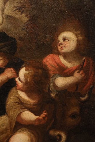 Louis XIII - Erminia Among The Shepherds, Workshop of Stefano Magnasco (1635–1673)