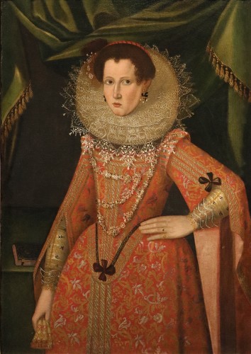 Portrait d'une noble, Atelier de Alonso Sanchez Coello (1531 – 1588)