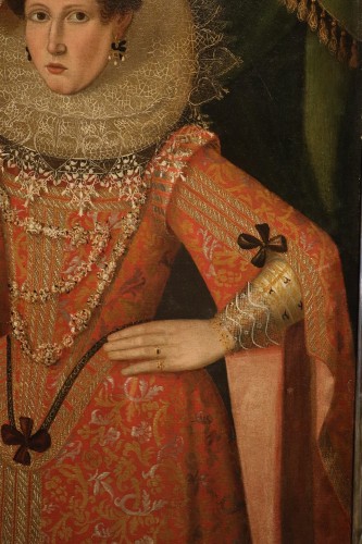 Louis XIII - Portrait d'une noble, Atelier de Alonso Sanchez Coello (1531 – 1588)