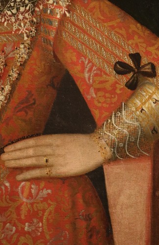 Antiquités - Portrait d'une noble, Atelier de Alonso Sanchez Coello (1531 – 1588)