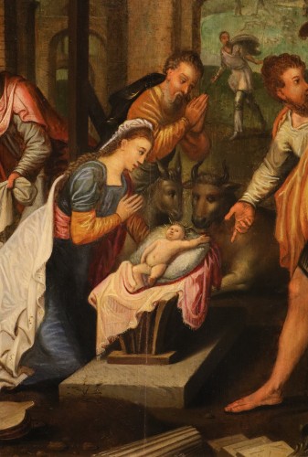 The Adoration Of The Shepherds, Flanders 17th century - 