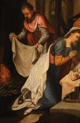 <= 16th century - The Adoration Of The Shepherds, Flanders 17th century