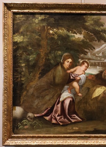 Paintings & Drawings  - The Holy Family, Italian School Of the 16th century