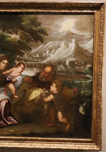 <= 16th century - The Holy Family, Italian School Of the 16th century