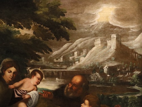 The Holy Family, Italian School Of the 16th century - Louis XIII