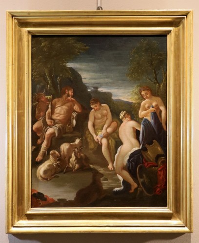 The Judgment Of Paris, Nicola Malinconico (1663–1726) - Paintings & Drawings Style Louis XIV