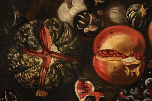 17th century - Still Life With Fruit, Roman School of the second half of the 17th century 