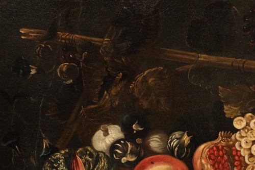 Still Life With Fruit, Roman School of the second half of the 17th century  - Louis XIII