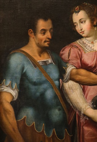 Tableaux et dessins Tableaux XVIe siècle - Bernardino Campi (Crémone, 1522 - 1591), Salomé avec la tête de Jean-Baptiste