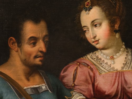 - Bernardino Campi (Crémone, 1522 - 1591), Salomé avec la tête de Jean-Baptiste