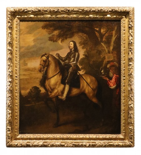 Portrait de Charles Ier d'Angleterre, école flamande du 17e siècle