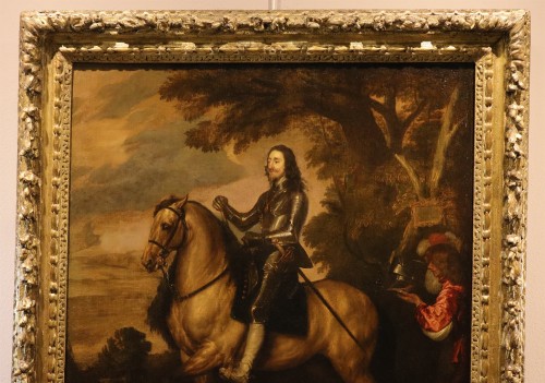 Paintings & Drawings  - Portrait Of Charles I Of England, lemish school of the 17th century