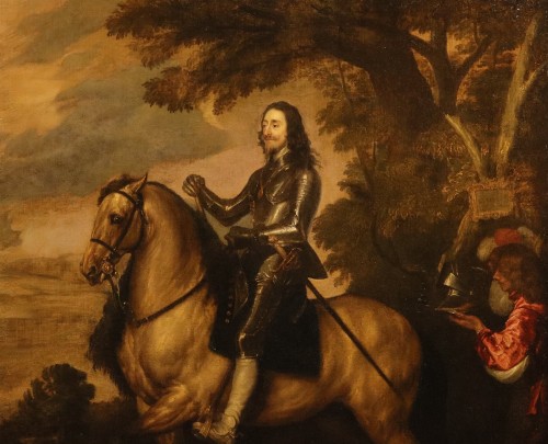 Portrait Of Charles I Of England, lemish school of the 17th century - 