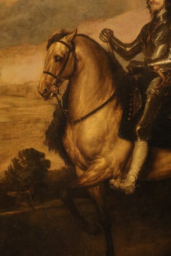 Portrait Of Charles I Of England, lemish school of the 17th century - French Regence