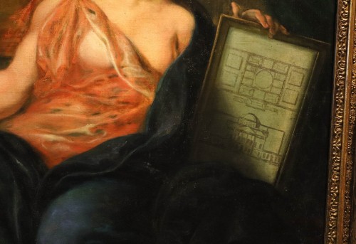 Allegory Of Architecture, Flemish school of the 17th century - 