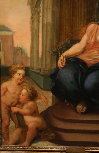 17th century - Allegory Of Architecture, Flemish school of the 17th century