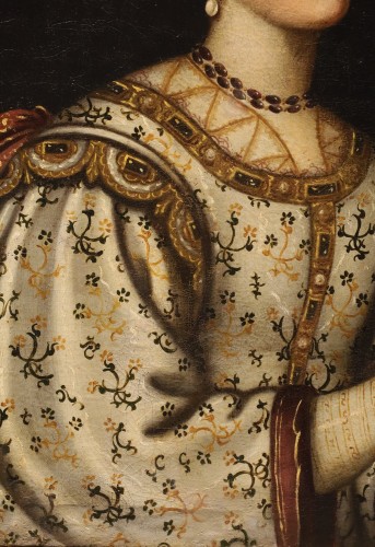 Saint Catherine Of Alexandria, Francesco Curradi (1570–1661) - Louis XIII