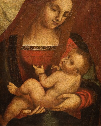 Paintings & Drawings  - Madonna And Child, Italian school of the early 16th century