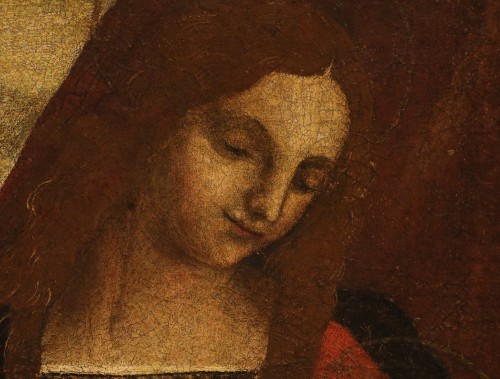 <= 16th century - Madonna And Child, Italian school of the early 16th century