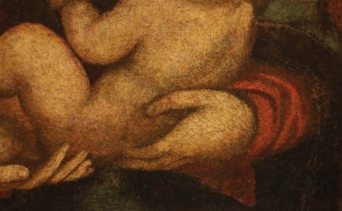 Louis XIII - Madonna And Child, Italian school of the early 16th century