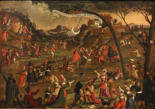 Allégorie de la folie humaine,  Alexander van Bredael (1663 – 1720)