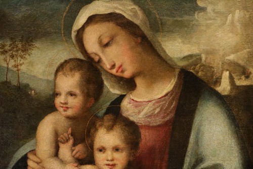XVIe siècle et avant - Vierge à l'Enfant, École italienne fin du XVIe siècle 