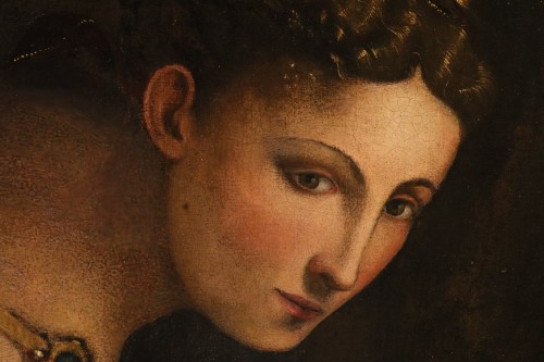 Paintings & Drawings  - Venus Nursing Cupid, Italian school of the 17th century