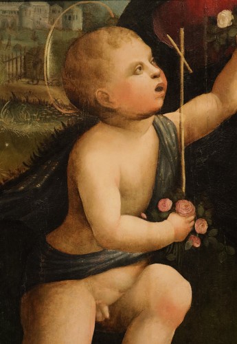 St. John The Baptist, attributed to Marco Palmezzano (c. 1459 – 1539) And Workshop - 