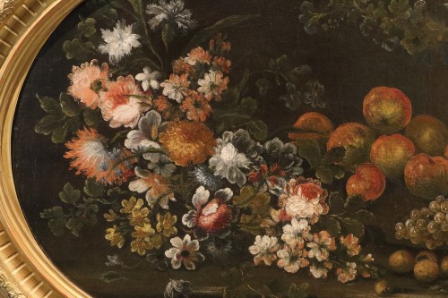 Paintings & Drawings  - Felice Boselli (1650 – 1732) Still Life With Flowers And Fruit
