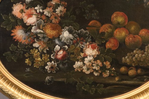 Felice Boselli (1650 – 1732) Still Life With Flowers And Fruit - 