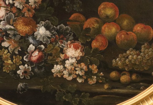 Antiquités - Felice Boselli (1650 – 1732) Still Life With Flowers And Fruit