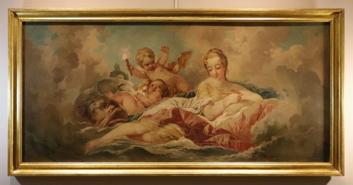 The Birth Of Venus, French school of the 18th century - Paintings & Drawings Style Louis XVI