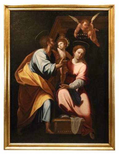 The Holy Family, Cristoforo Roncalli, Known As “il Pomarancio”