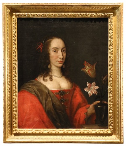 Willem van Honthorst (1594 – 1666), Portrait de Louise-Henriette d'Orange