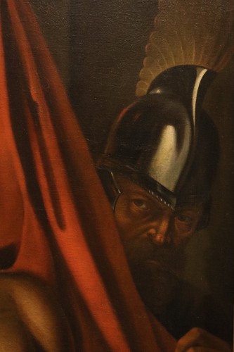 Tableaux et dessins Tableaux XVIIe siècle - Ecce Homo, école flamande fin 17e siècle