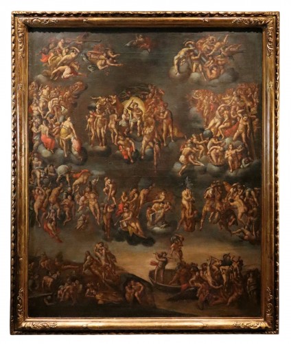 Le Jugement dernier (par Michel-Ange), Peintre romain du XVIIe siècle