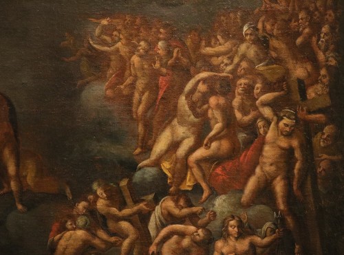 Le Jugement dernier (par Michel-Ange), Peintre romain du XVIIe siècle - Louis XIII