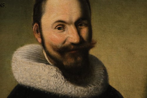 Tableaux et dessins Tableaux XVIIe siècle - Portrait de Niklaus Dachselhofer, attribué à Samuel Hoffmann (1591 – 1648)