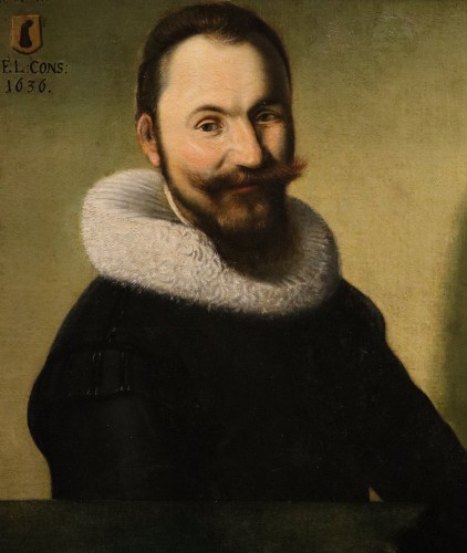 Antiquités - Portrait de Niklaus Dachselhofer, attribué à Samuel Hoffmann (1591 – 1648)