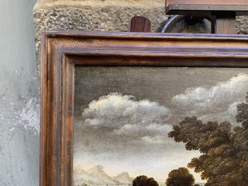 Fuite en Égypte, peintre nordique actif à Rome, début du XVIIe siècle - Louis XIII