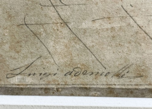 Annunciation - Luigi Ademollo, 1843 - Paintings & Drawings Style Louis-Philippe